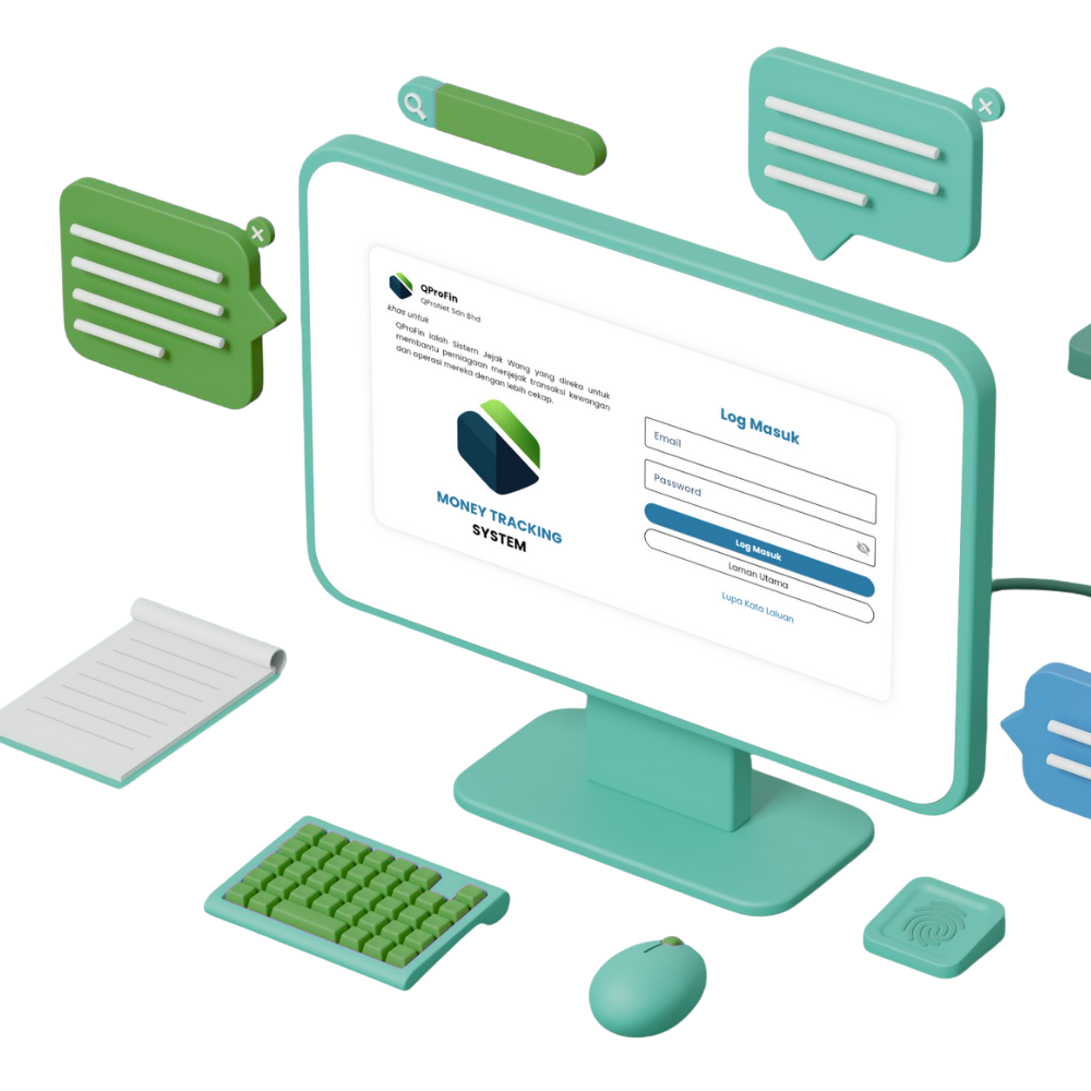 QProFin Money Tracker Logo